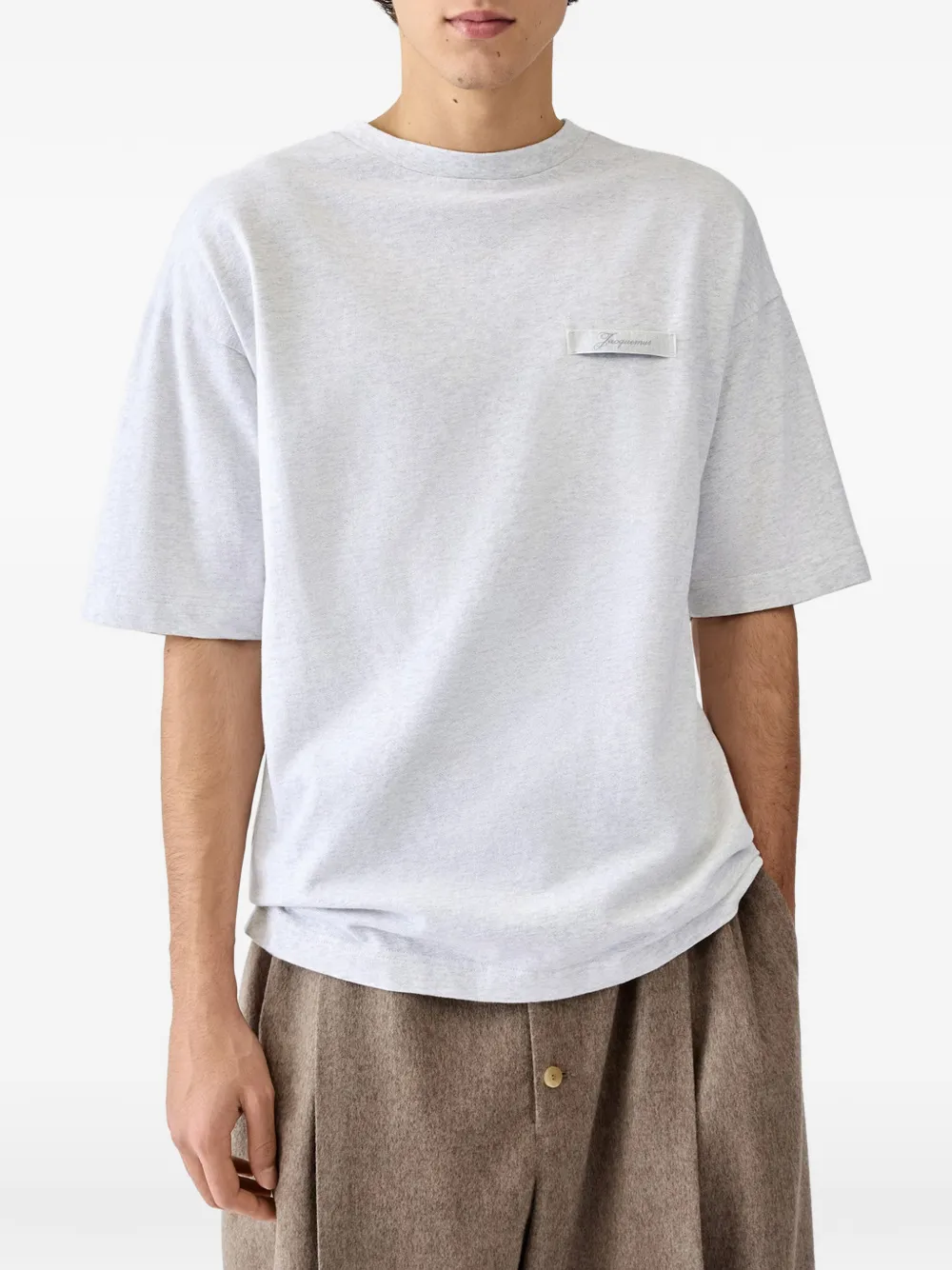 Jacquemus The Ruban T-shirt Grijs