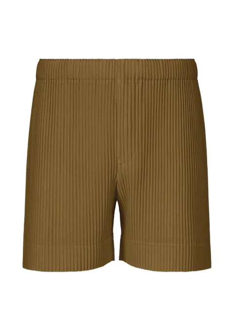 Homme Plissé Issey Miyake Colorful Pleats pleated bermuda shorts