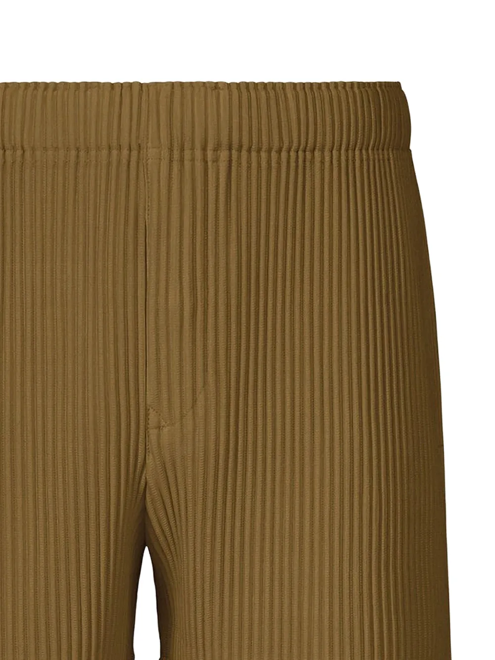 Homme Plissé Issey Miyake Colorful Pleats bermuda shorts met plooien Groen
