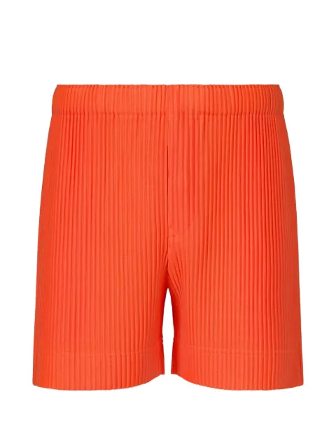 Homme Plissé Issey Miyake Colorful Pleats pleated elasticated bermuda shorts