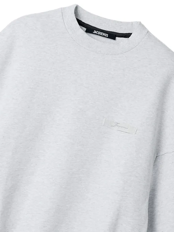 Jacquemus The Ruban Sweatshirt | Grey | FARFETCH