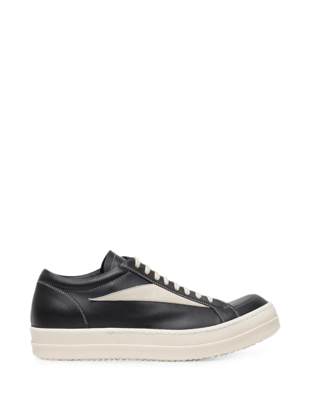 Rick Owens Vintage leren sneakers Zwart