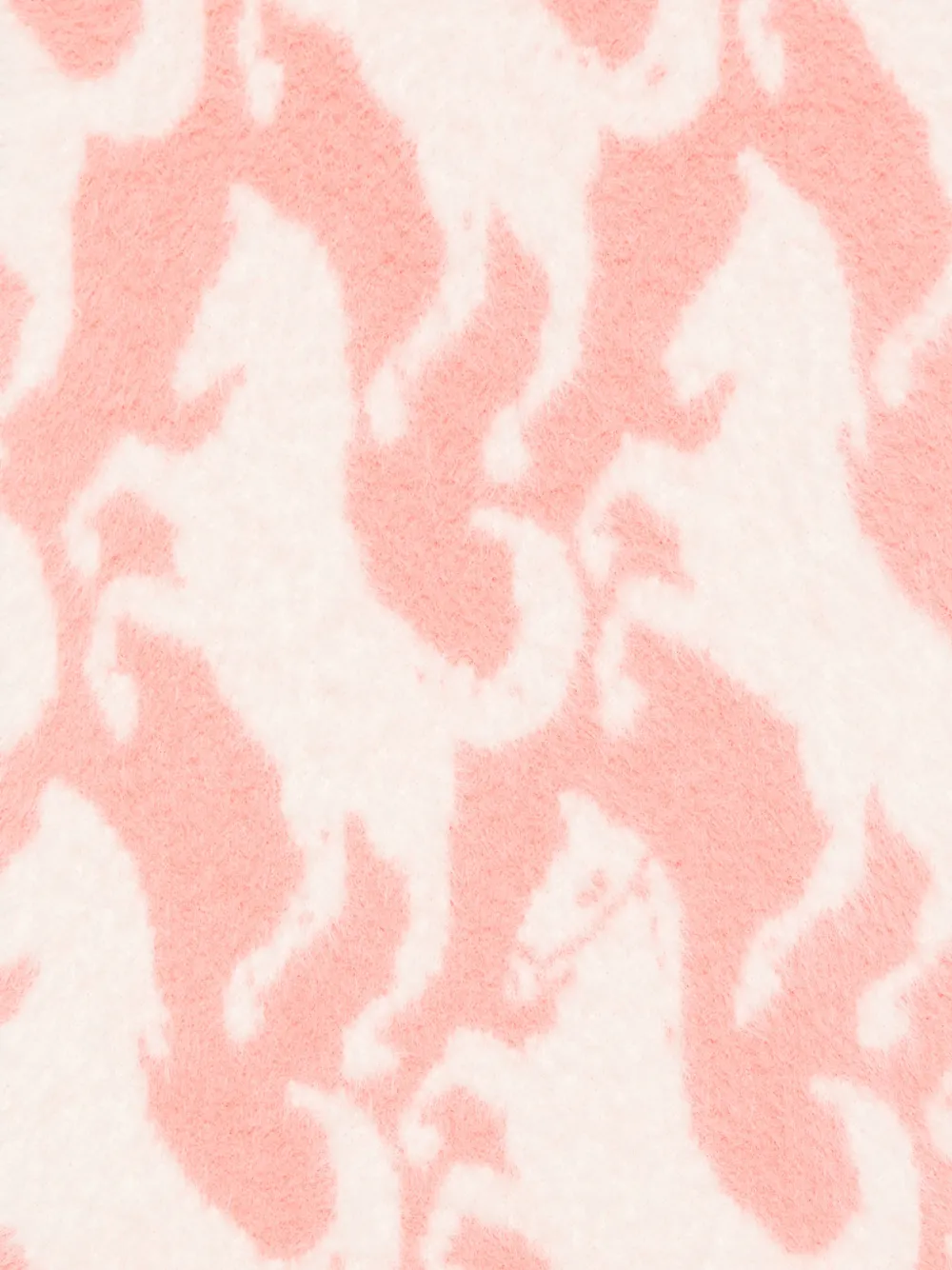 Stella McCartney Kids Sjaal met paard-intarsia Roze