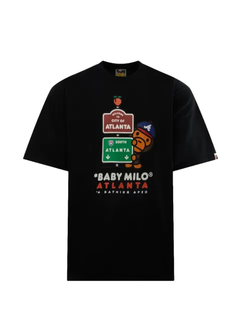 A BATHING APE® Baby Milo graphic-print T-shirt