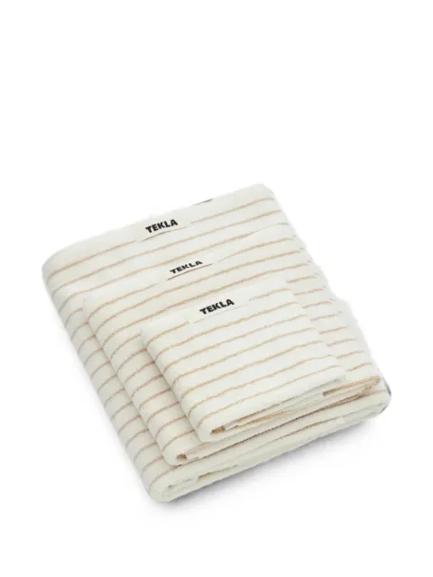 TEKLA Sienna Stripes terry towel