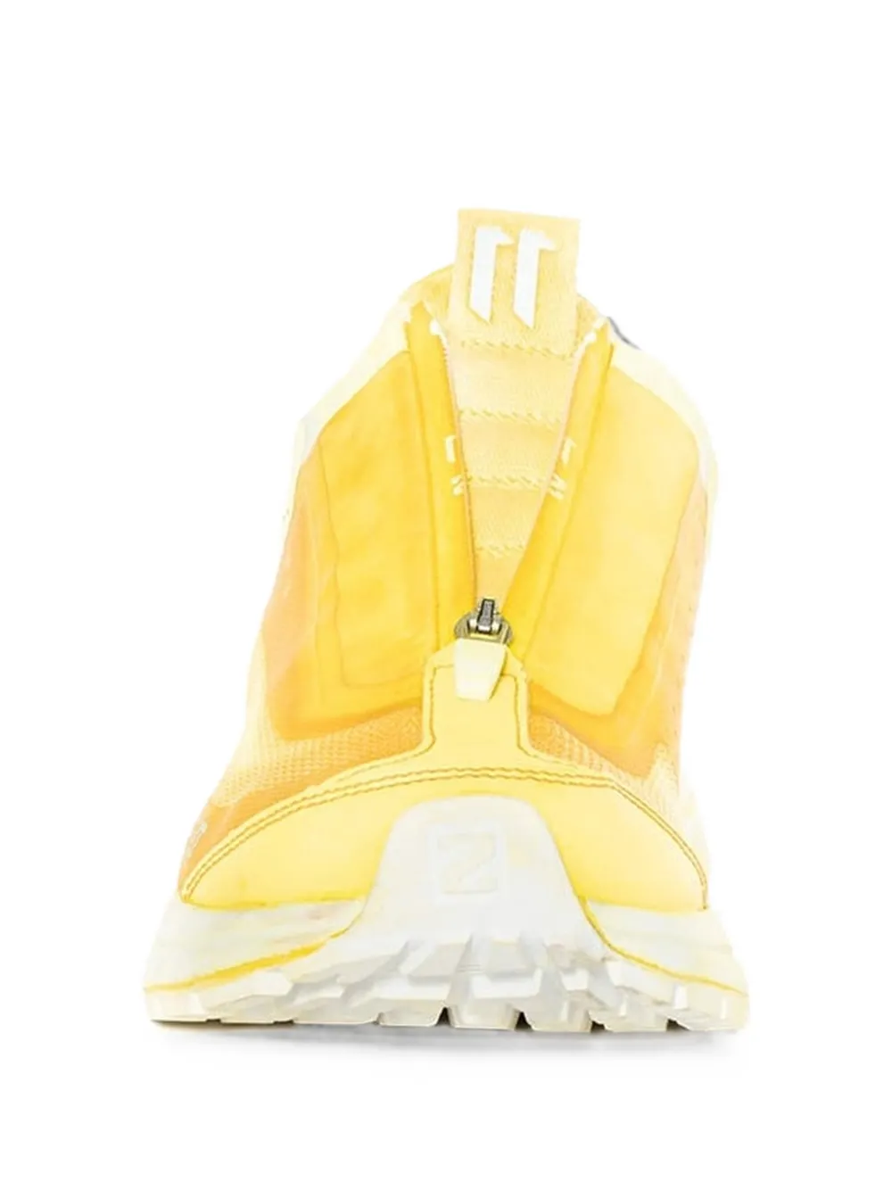 11 By Boris Bidjan Saberi x Salomon Bamba2 low sneakers Geel