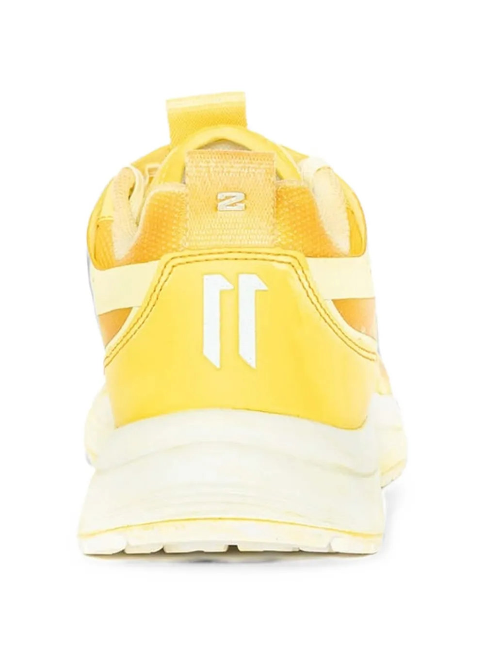 11 By Boris Bidjan Saberi x Salomon Bamba2 low sneakers Geel