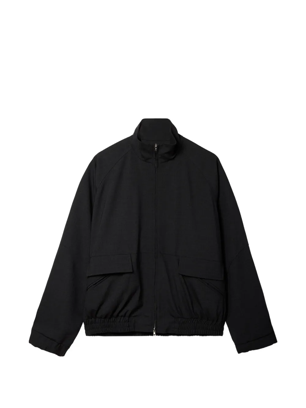 SAGE NATION Ji curved-panel jacket - Schwarz