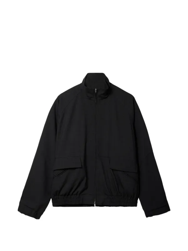 SAGE NATION Ji curved-panel Jacket | Black | FARFETCH