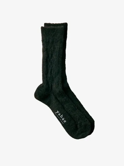 yahae cable-knit socks