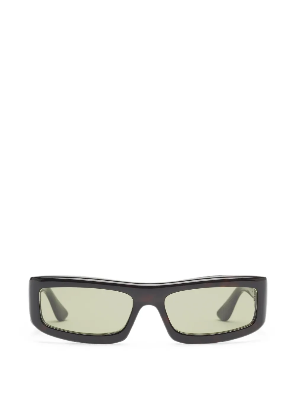 Port Tanger Daryan rectangle-frame sunglasses - Braun