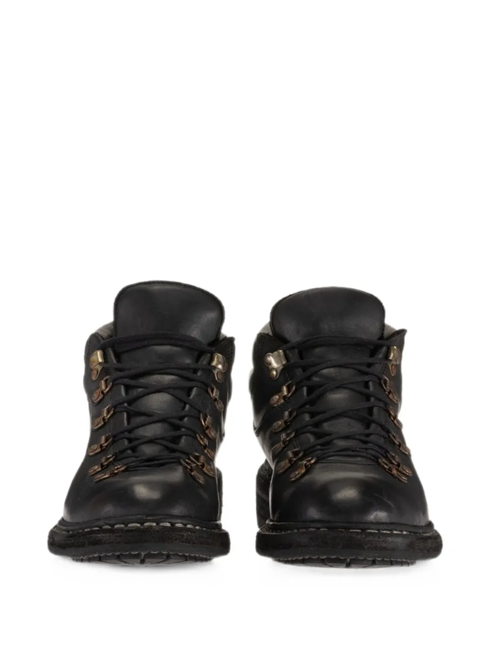 Guidi 190 lace-up hiking boots Zwart