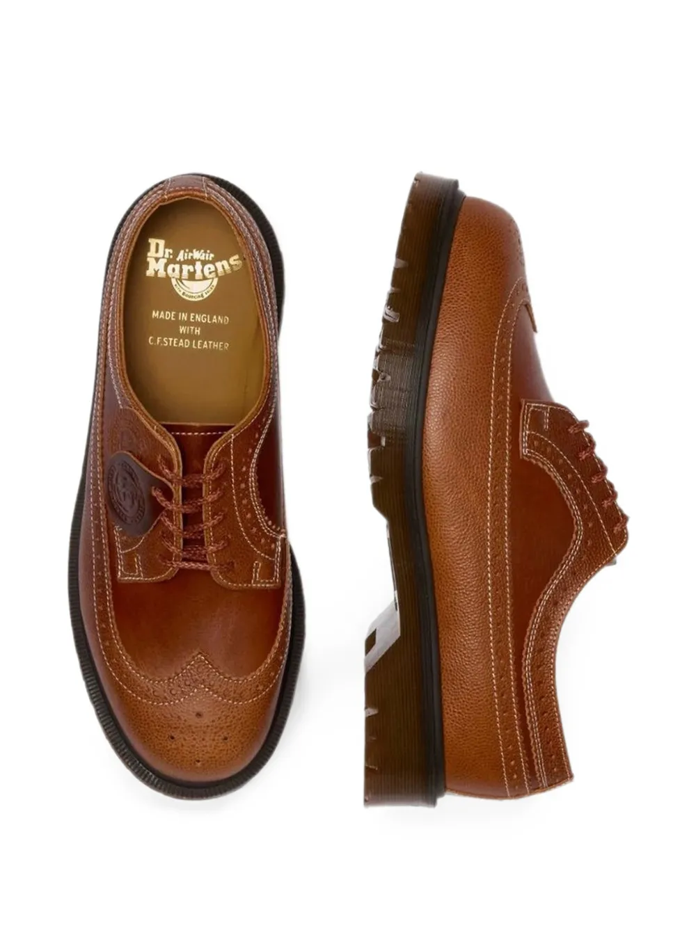 Dr. Martens 3989 Westminster leather derby shoes Bruin
