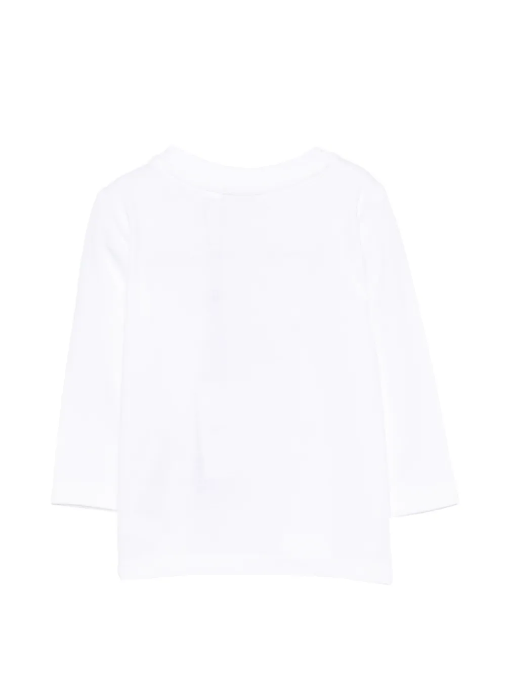 BOSS Kidswear T-shirt met grafische print Wit
