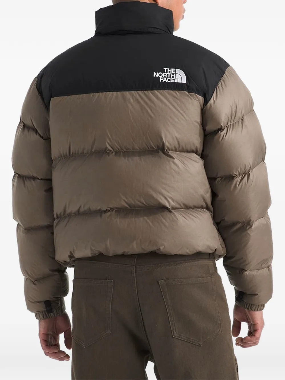 The North Face Donsjack met hoge hals Beige