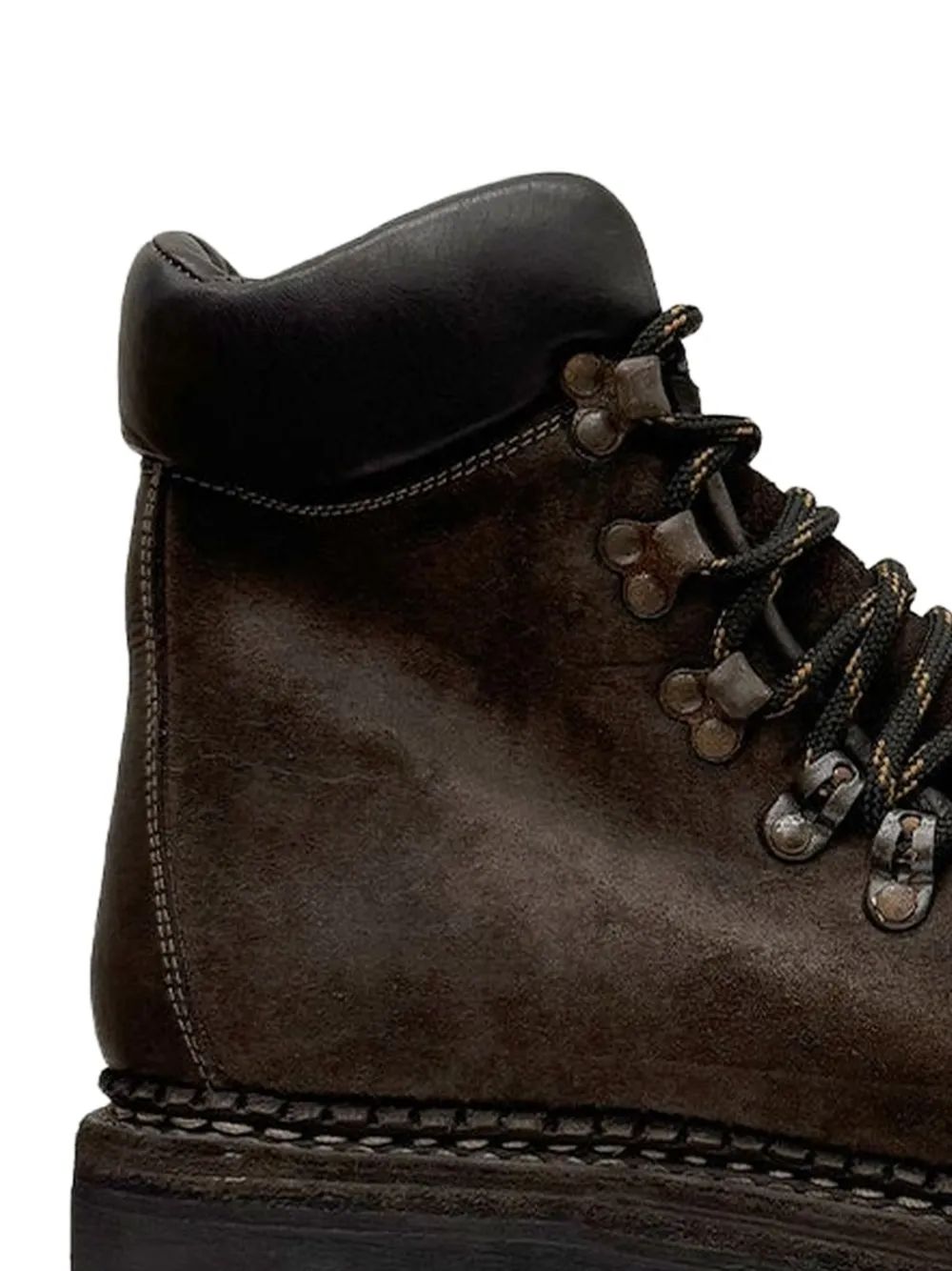 Guidi Groppone leather hiking boots Bruin