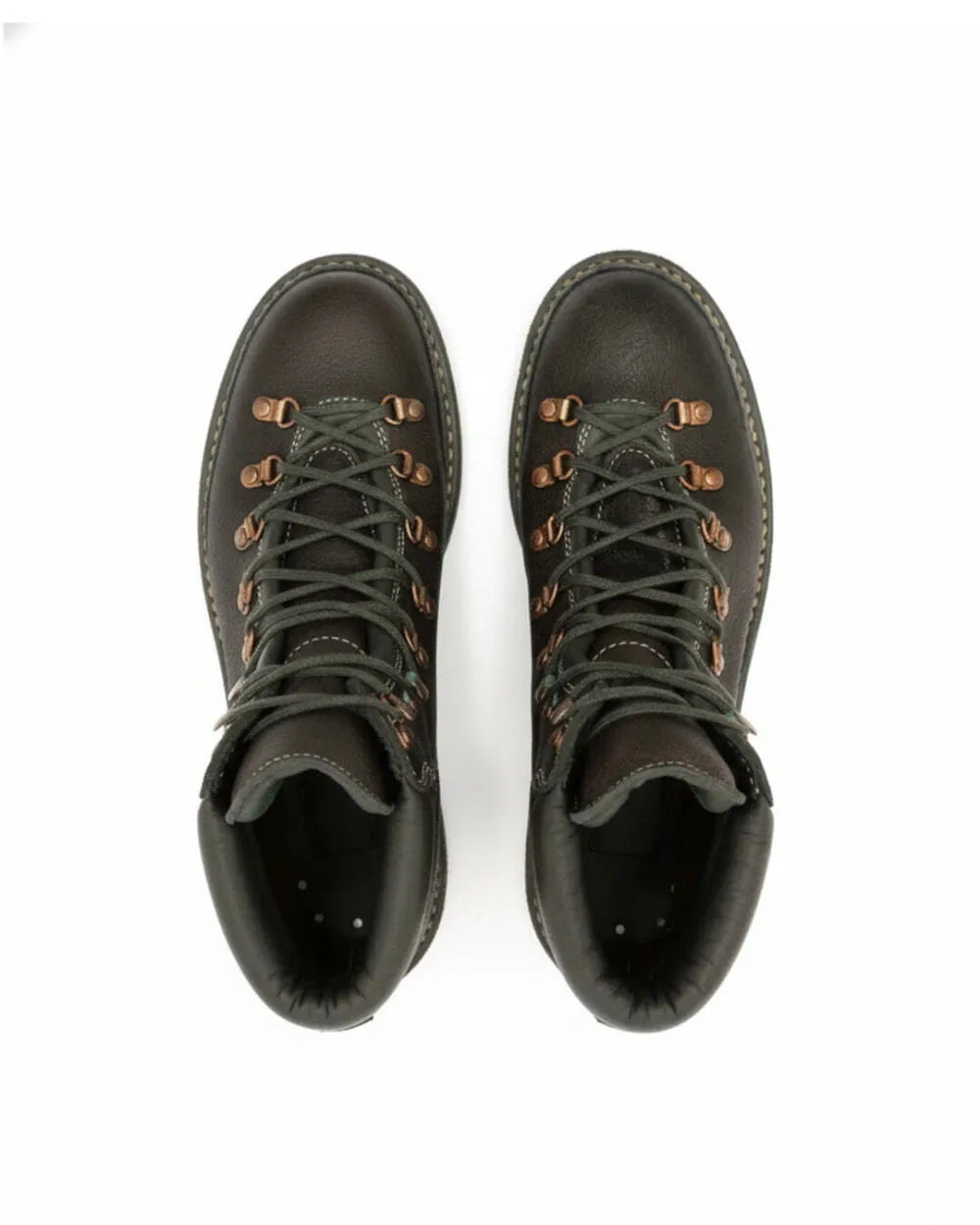 Guidi 19M leather hiking boots Groen