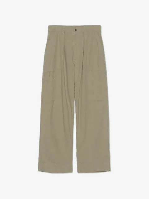 Nanamica silk-nep twill trousers