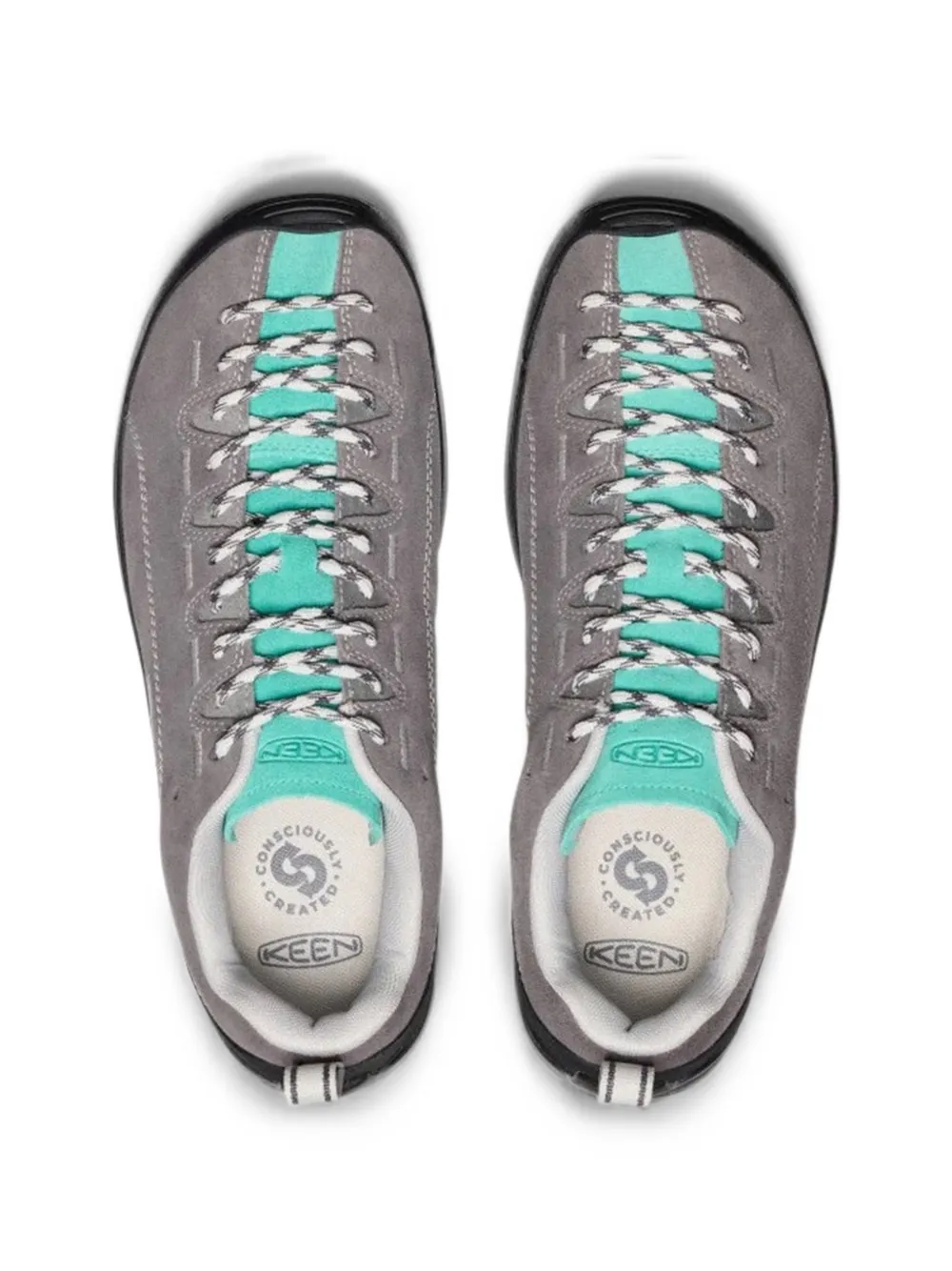KEEN FOOTWEAR Jasper leather sneakers Grijs