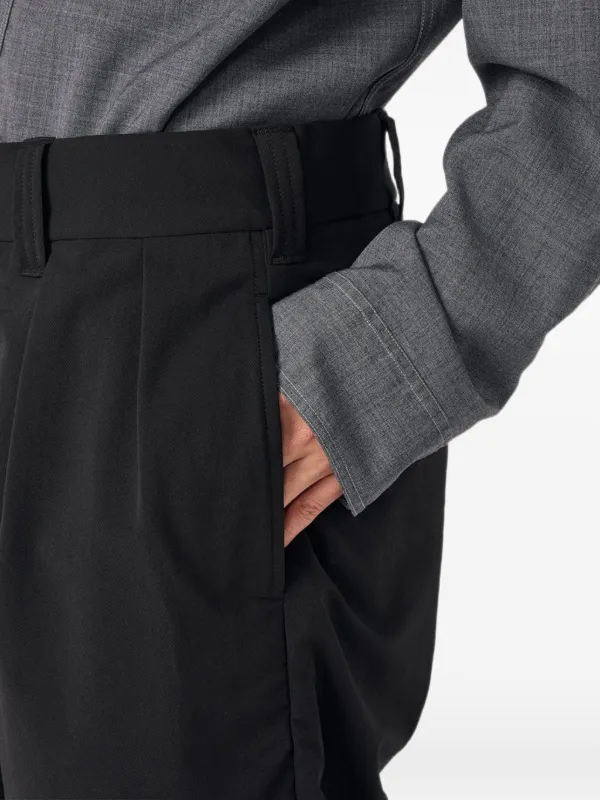 Nanamica Alphadry double-pleat Shorts | Black | FARFETCH