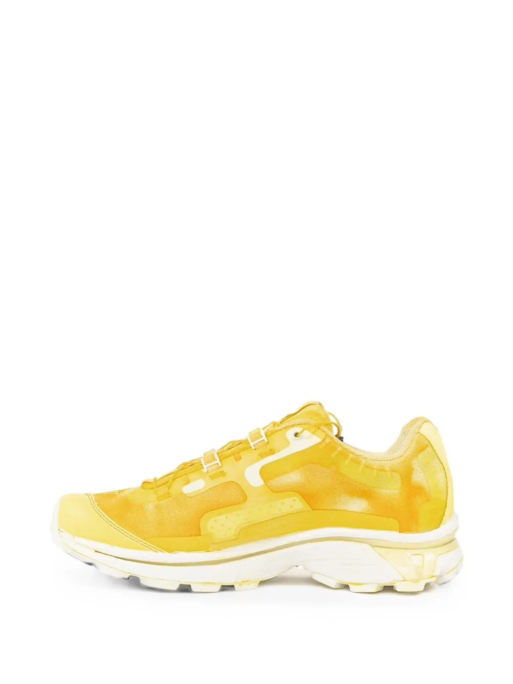 11 By Boris Bidjan Saberi x Salomon Bamba5 object-dyed sneakers Geel
