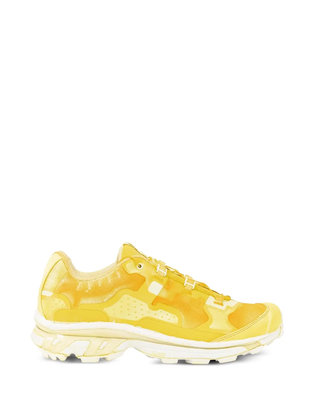 11 By Boris Bidjan Saberi x Salomon Bamba5 object-dyed sneakers Geel