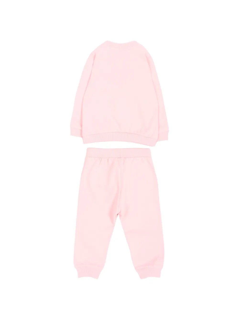 Moschino Kids Trainingspak met teddybeerprint Roze