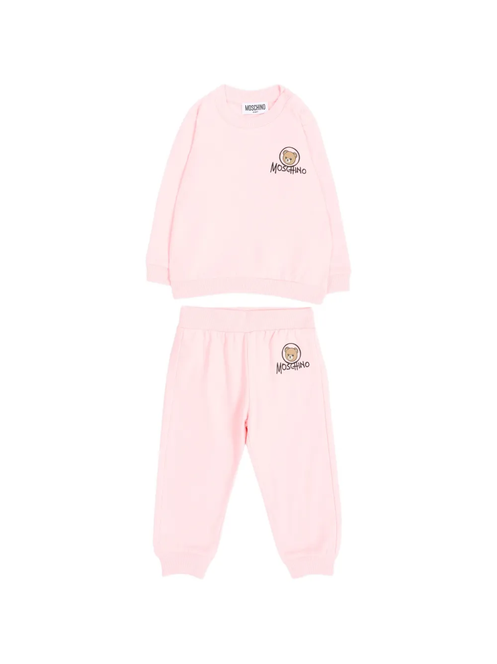 Moschino Kids Teddy Bear tracksuit - Rosa