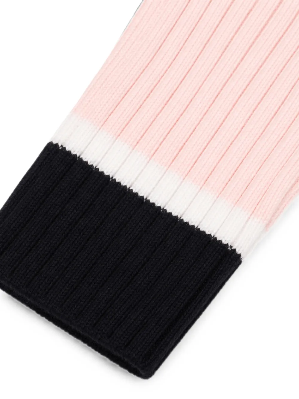 Elisabetta Franchi La Mia Bambina Ribgebreide cropped trui Roze
