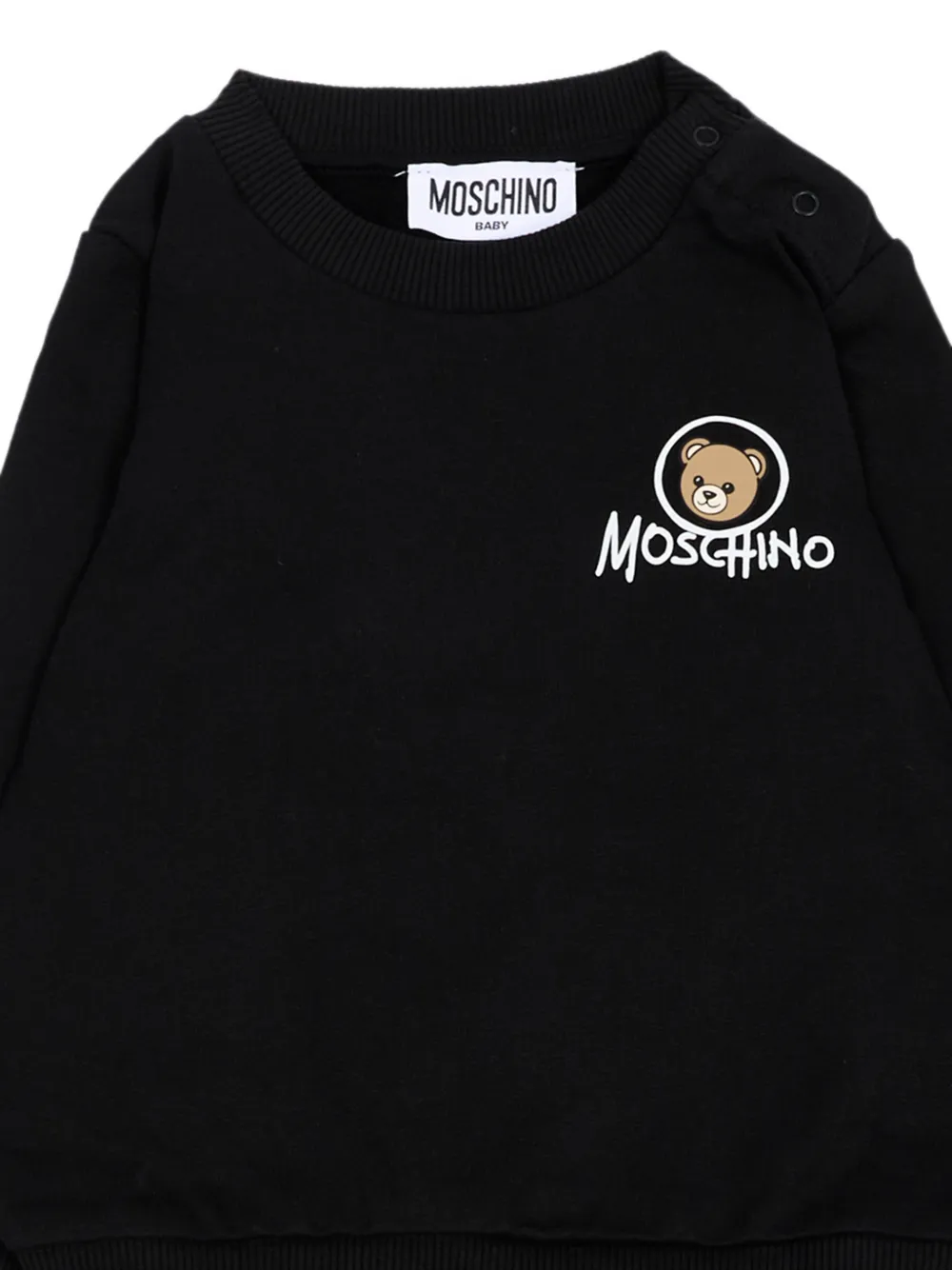 Moschino Kids Trainingspak met teddybeerprint Zwart