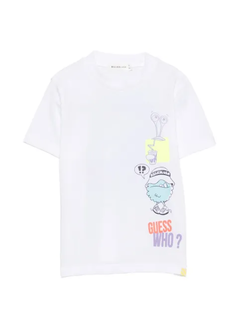 Billieblush round-neck print-detail T-shirt