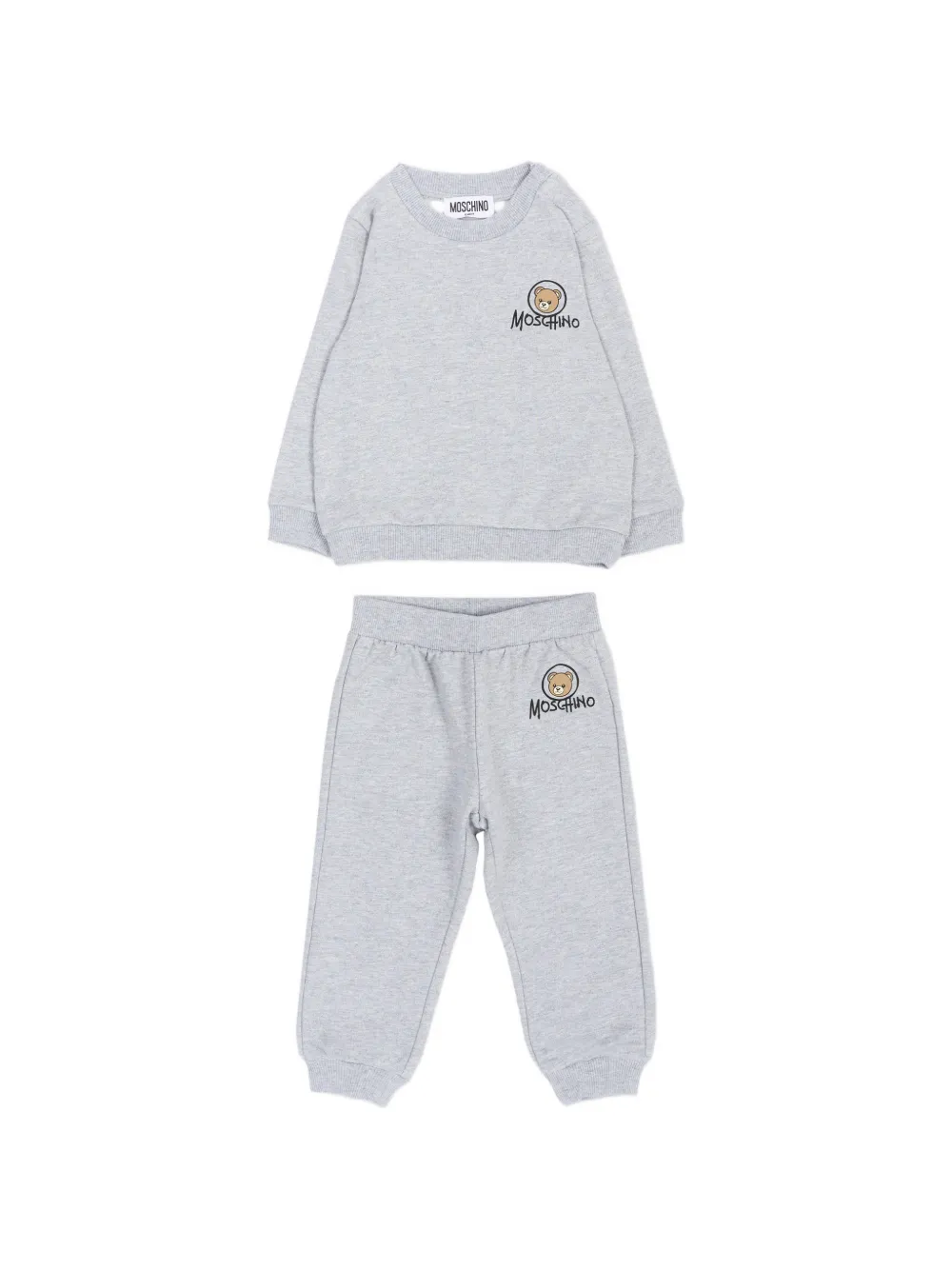 Moschino Kids Teddy Bear tracksuit - Grigio