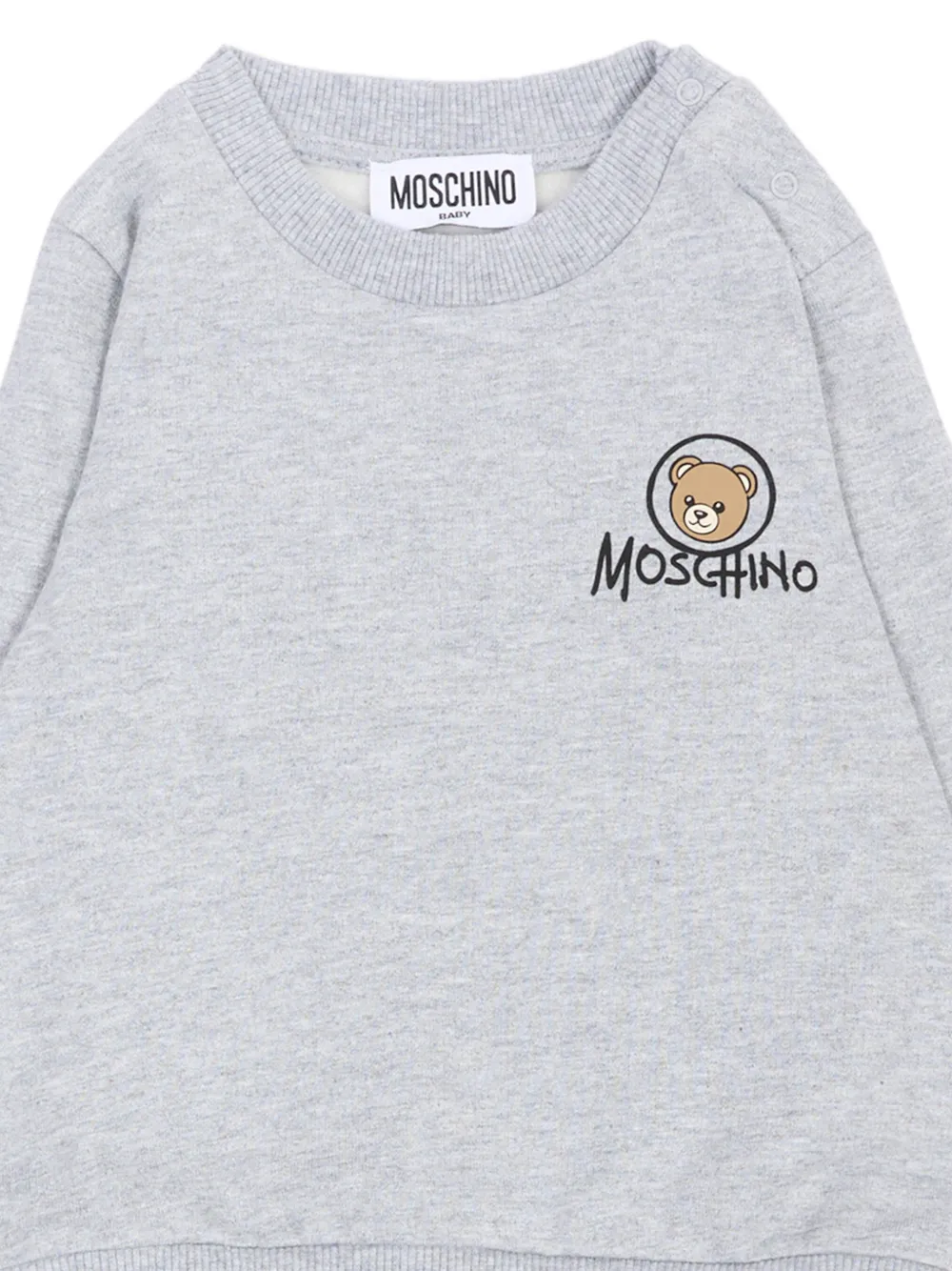 Moschino Kids Trainingspak met teddybeerprint Grijs