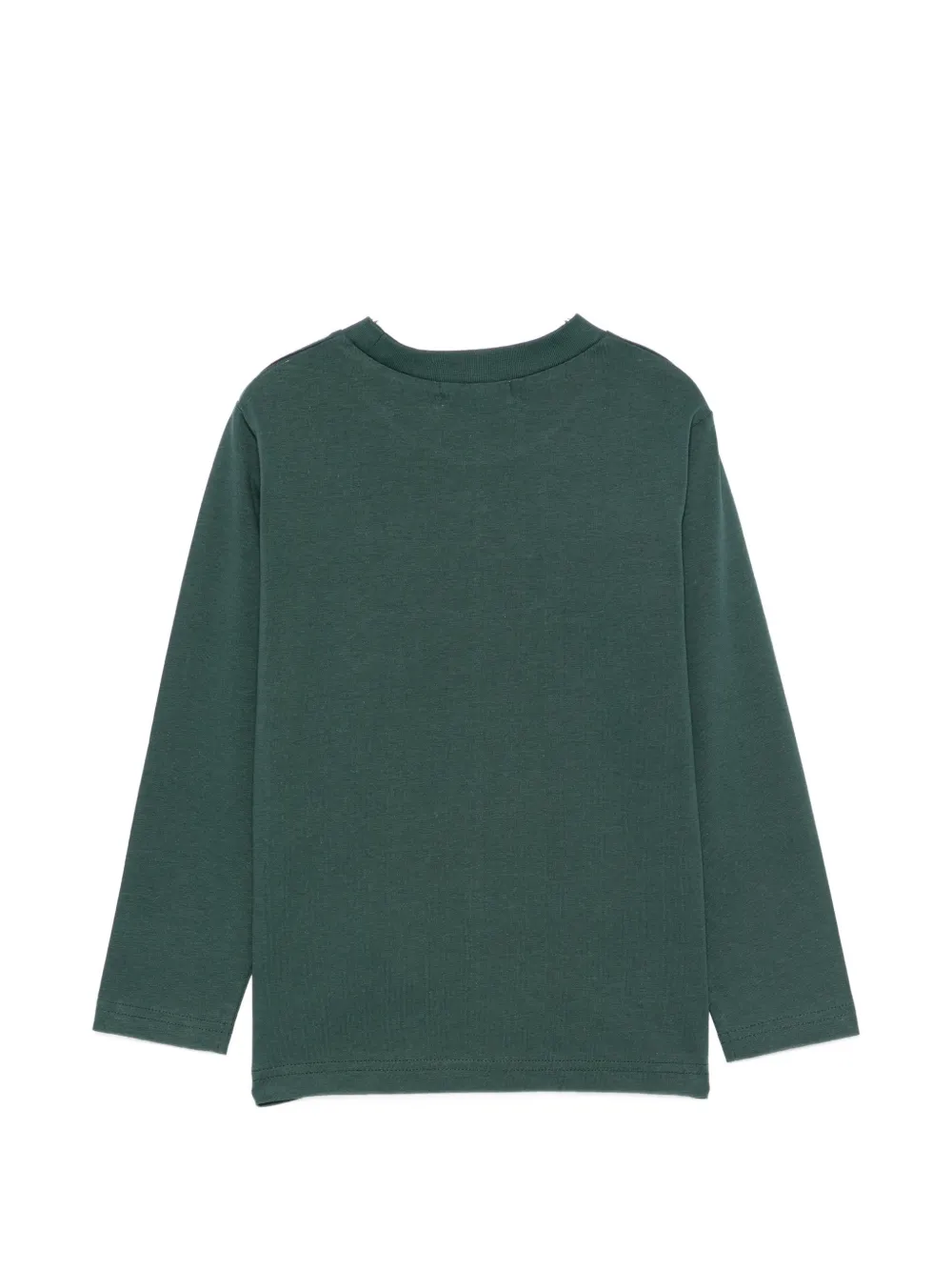 Billieblush T-shirt met lange mouwen en geborduurd monster Groen