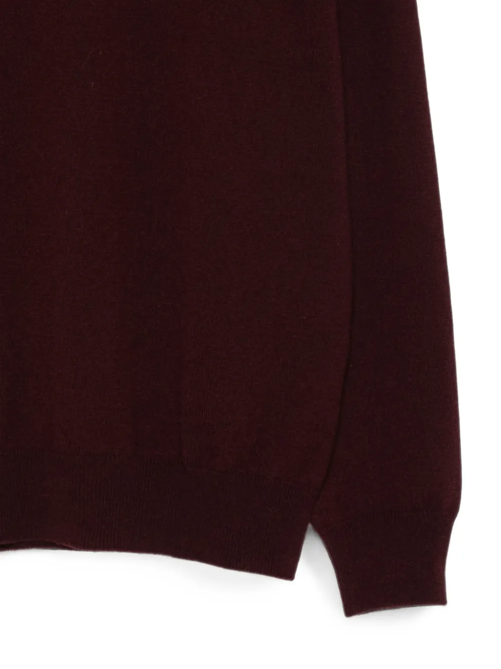 Corneliani Trui met ronde hals en lange mouwen Rood
