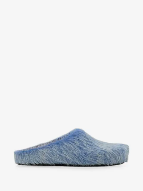 Marni Fussbett calf-hair mules