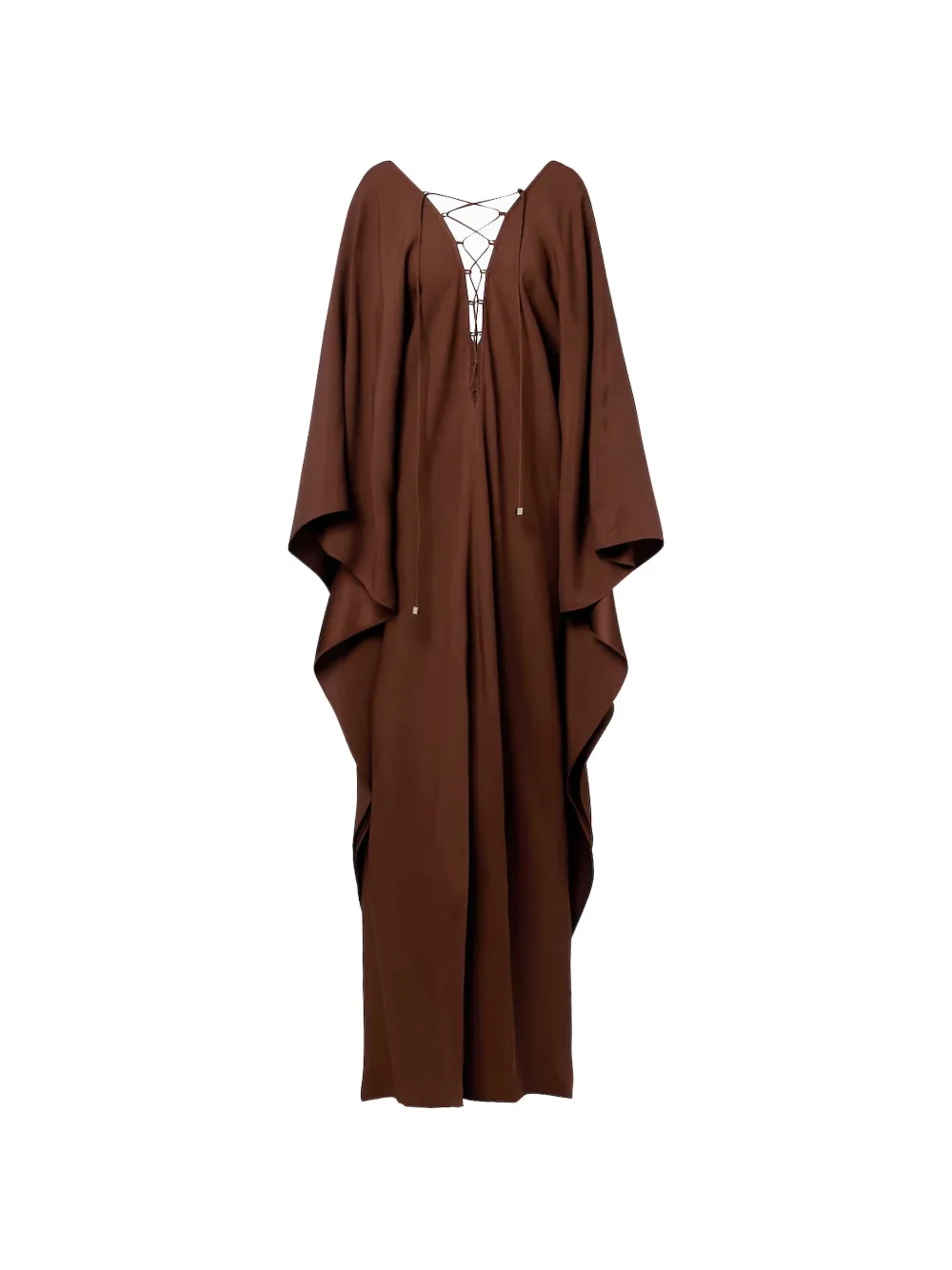 Taller Marmo Sahara lace-up kaftan dress