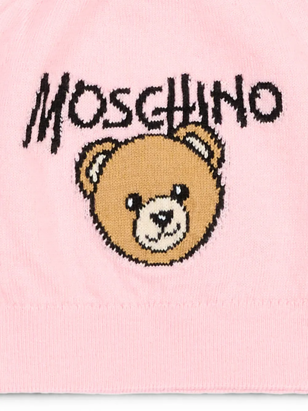 Moschino Kids Teddys Bear muts Roze