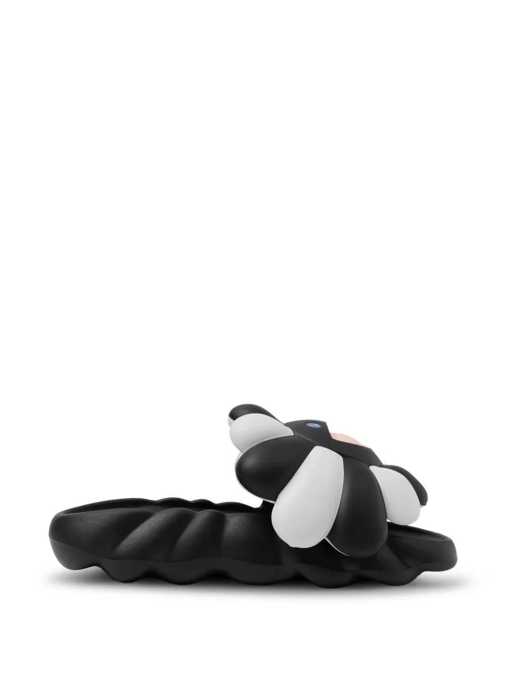 Takashi Murakami Ohana Full-bloom Slides In Black