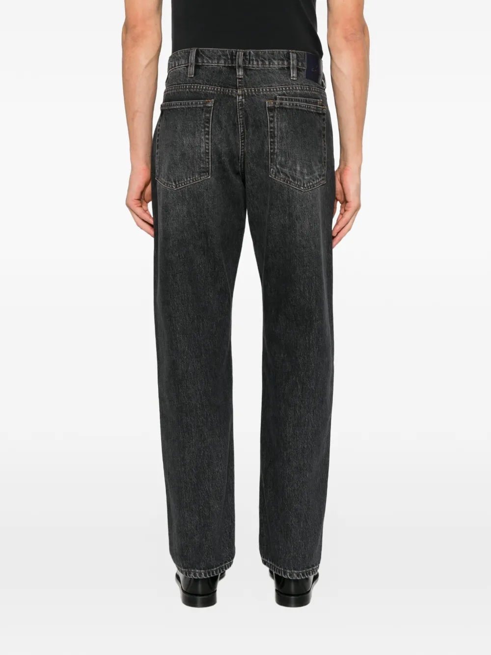 PS Paul Smith Ruimvallende jeans met toelopende pijpen Grijs