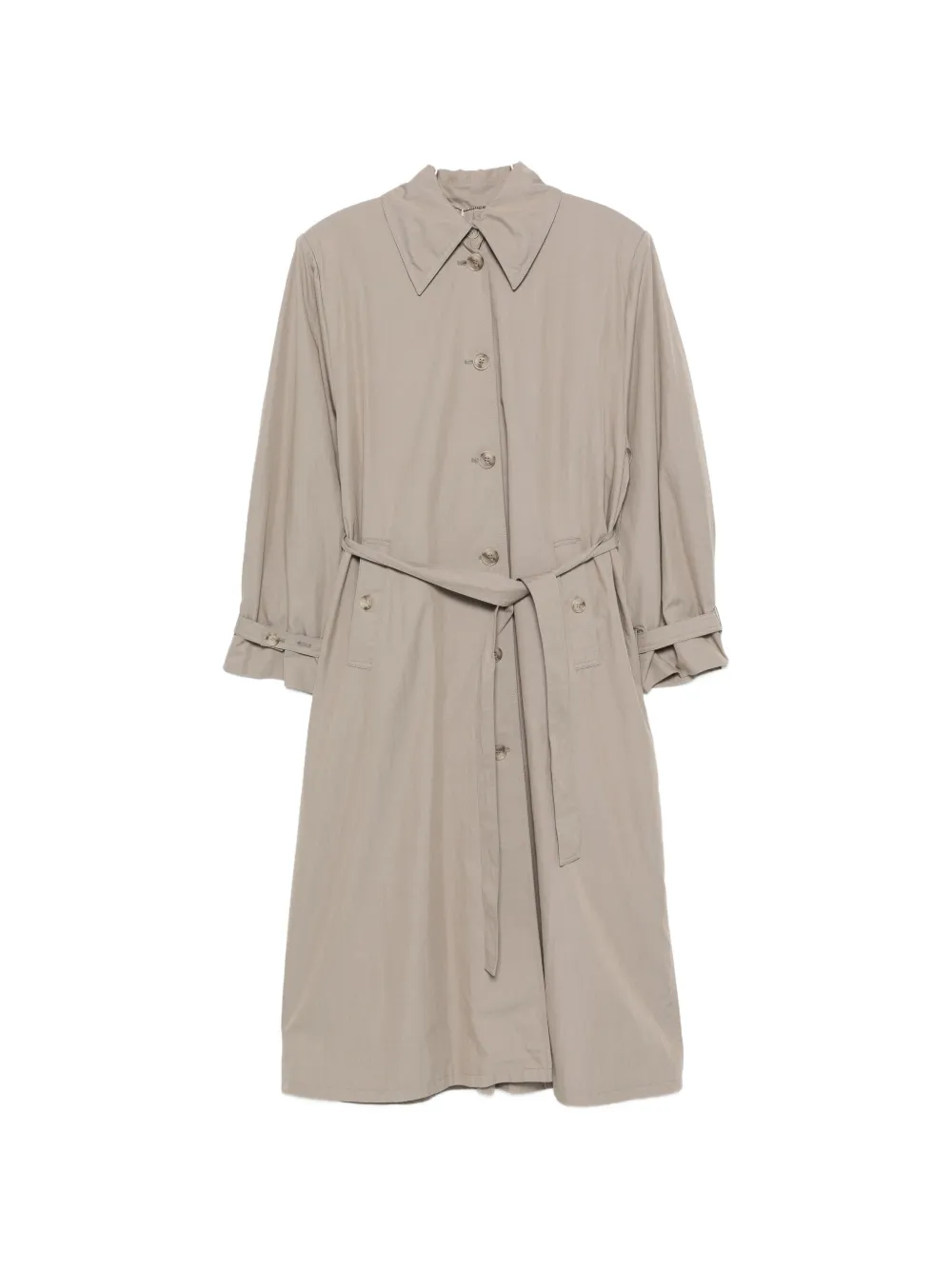Magda Butrym belted storm-flap coat - Toni neutri