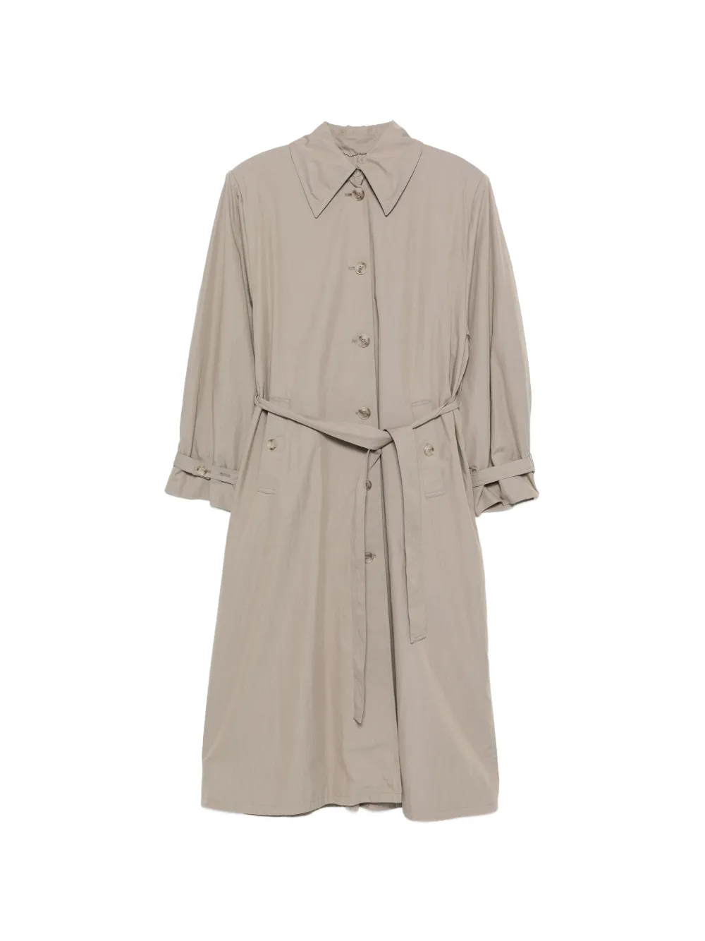 Magda Butrym belted storm-flap coat