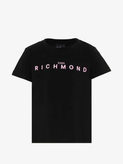 John Richmond Junior T-Shirt mit Logo-Print