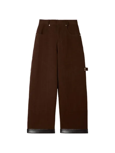 SAGE NATION cotton painter trousers