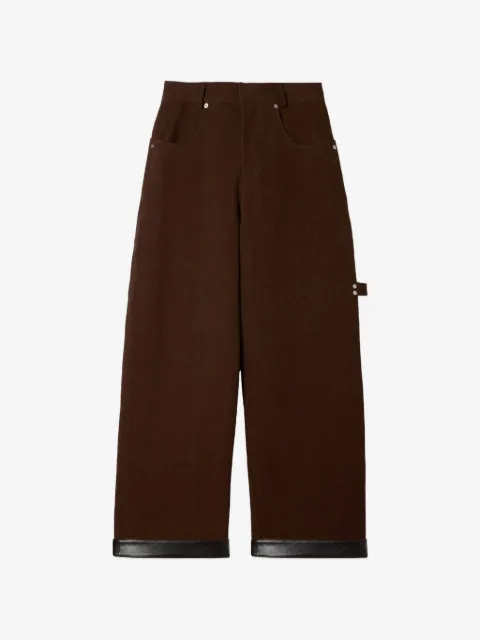 SAGE NATION cotton painter trousers
