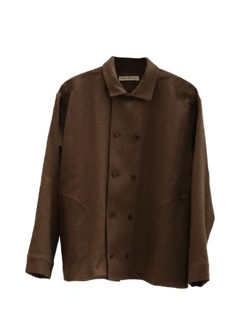 Aviva Jifei Xue Boxy double-breasted shirt jacket