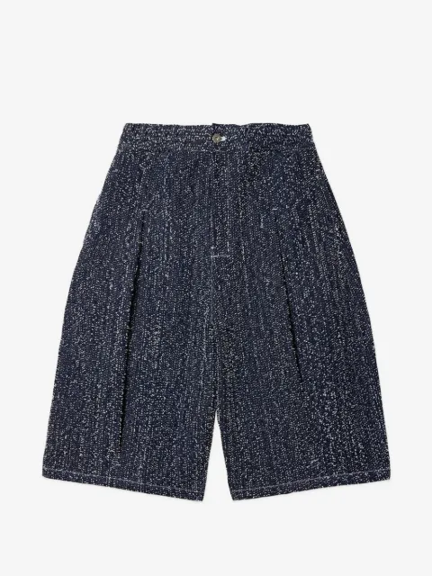 SAGE NATION pantalones cortos vaqueros con pinzas