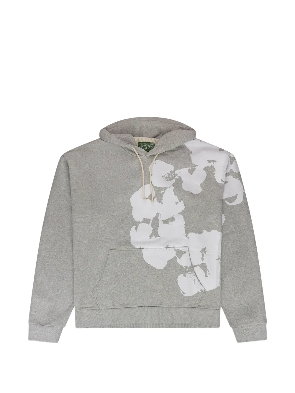 Denim Tears Jumbo Wreath long-sleeve hoodie - Grau