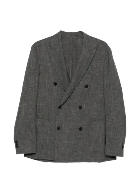 Lardini double-breasted peak-lapels jacket
