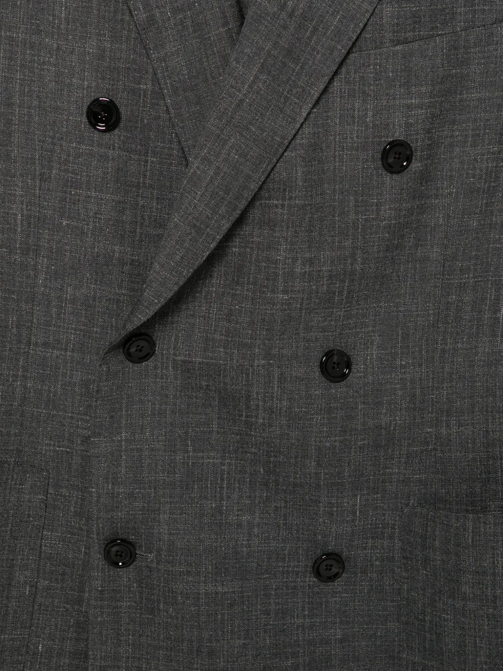 Lardini double-breasted peak-lapels jacket Grijs